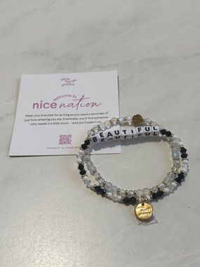 Brand New Little Words Project x Sephora Bracelet Set of 2